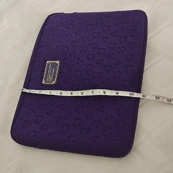 HOST PICK Marc Jacobs Purple Embossed Laptop Sleeve - Picture 8 of 16